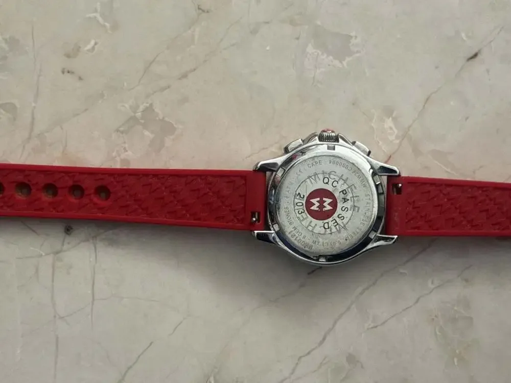 BLACK FRIDAY SALE NWT Michele Cape Sunray Dial Mww27c000004 Watch RETAIL